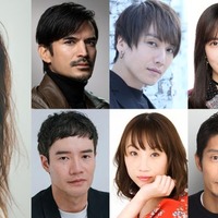 （左から時計回り）高橋メアリージュン、尚玄、細貝圭、下尾みう、一双麻希、山本浩貴氏、大迫一平、西山咲子、渡辺翔（提供写真）