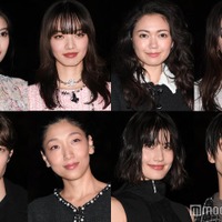 (上段左から)出口夏希、小松菜奈、二階堂ふみ、茅島みずき(下段左から)宮沢氷魚、安藤サクラ、橋本愛、清水尋也(C)モデルプレス