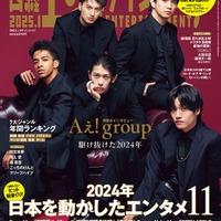 「日経エンタテインメント！」1月号（12月4日発売）表紙：Aぇ! group（画像提供：日経BP）