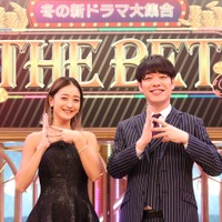 池田美優、川島明（C）フジテレビ