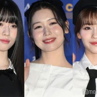 イメチェン前のAYANE（高見文寧）、MOMONA（笠原桃奈）、RAN（石井蘭）（C）モデルプレス