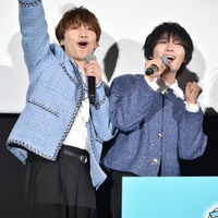 勇気100％ならぬ“元気100％”だった藤原丈一郎＆大西流星（C）モデルプレス