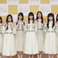 （後列左から）与田祐希、賀喜遥香、梅澤美波、久保史緒里（前列左から）井上和、遠藤さくら、池田瑛紗（提供写真）