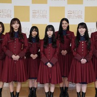 （後列）松田里奈、森田ひかる、山崎天、藤吉夏鈴（前列）田村保乃、山下瞳月、守屋麗奈（提供写真）