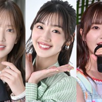 佐々木久美、佐々木美玲、高瀬愛奈（C）モデルプレス