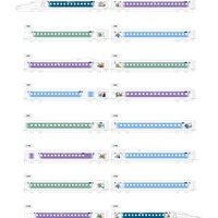 「Wonderful Dreams Shinkansen」の各号車のデザイン（C）Disney