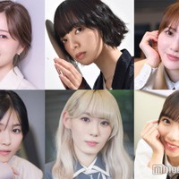 （左上から時計回りに）白石麻衣、平手友梨奈、加藤史帆、齊藤京子、小池美波、西野七瀬（C）モデルプレス