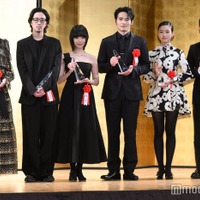 新人賞を受賞した松本若菜、若葉竜也、趣里、水上恒司、河合優実、高橋文哉（C）モデルプレス