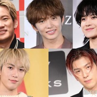 (上段から時計回りに)浦川翔平、佐藤大樹、岩谷翔吾、長谷川慎、藤原樹 (C)モデルプレス