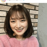 石川梨華、春らしいカラーのNEWヘアでにっこり！「めちゃくちゃ可愛い」「とっても似合ってます！」の声