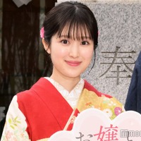 「お嬢と番犬くん」大ヒット祈願イベントに出席した福本莉子（C）モデルプレス