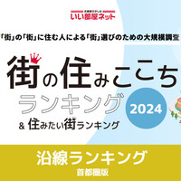 街の住みここち沿線ランキング2024＜首都圏版＞