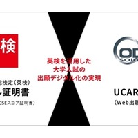 「UCARO出願（Web出願システム）」と英検のデジタル証明書の連携に向けた基本合意を締結