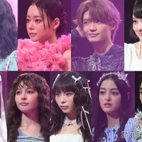 (上段左から)梶原叶渚、なごみ、杢代和人、本田紗来(下段左から)鶴嶋乃愛、加藤ナナ、川口ゆりな、大峰ユリホ、木下暖日(C)モデルプレス