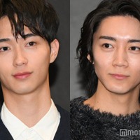 「ディアマイベイビー~私があなたを支配するまで~」記者会見に出席した野村康太、長妻怜央(C)モデルプレス