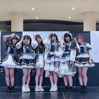 紫陽花は降らない／（左から）仲ありす・小河心優・花谷杏菜・郡山あきか・颯詩音・唐澤ひかり（提供写真）
