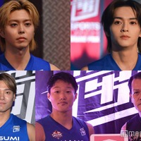 (上段左から)SEIYA、ソンユン(下段左から)中村克、山本良幸、山田勝己(C)モデルプレス