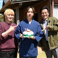 神山智洋、中村海人、津田寛治(C)東海テレビ