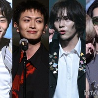 八村倫太郎、綱啓永、山下幸輝、森愁斗(C)モデルプレス