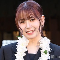 実写映画「リロ&スティッチ」大ヒット祈願イベントに登壇したMOMONA(笠原桃奈)(C)モデルプレス