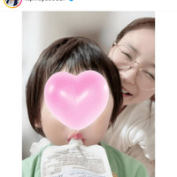 手島優、体調不良だった1歳息子の全快を笑顔SHOTで報告「元気！復活！！完治！！！」
