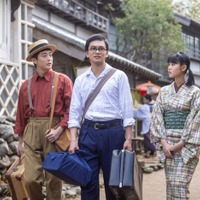 高橋文哉、北村匠海、原菜乃華「あんぱん」第31話(C)NHK