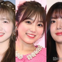 矢吹奈子、本田仁美、クォン・ウンビ(C)モデルプレス