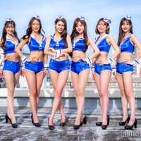 瀬名ひなの、佐々木美乃里、宇佐美なお、波北かほ、広瀬晏夕、凛咲子、櫻木はる、美輪咲月(C)モデルプレス