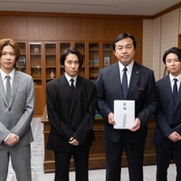 神宮寺勇太、三宅健、馳浩氏、北山宏光(提供画像)