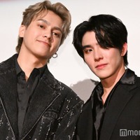 「Top Form~抱かれたい男1位に脅されています。~」劇場上映会に登壇したスマート、ブーム(C)モデルプレス