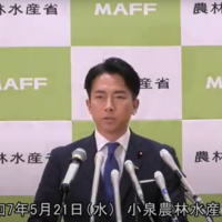 小泉農水大臣 就任記者会見 5/21 2000円台まで下げられるのか 米価格下落へ随意契約導入