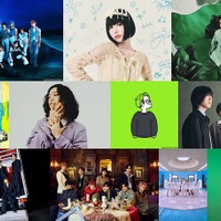 （上段左から）INI、ano、imase（中段左から）香取慎吾、キタニタツヤ、こっちのけんと、シャイトープ（下段左から）SixTONES、超特急、NiziU、Vaundy