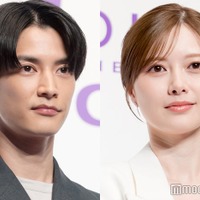「BIOHEAL BOH 新アンバサダー就任発表会」に出席した渡邊圭祐、白石麻衣(C)モデルプレス