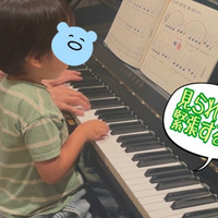 ニッチェ江上、4歳長男がピアノにチャレンジ「自分から…」「これは良いタイミングなのではと」