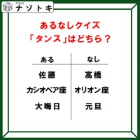 あるなしクイズ！「佐藤にあって高橋にない」のは何だろう？これはちょっと難しい【難易度LV３.・中辛】
