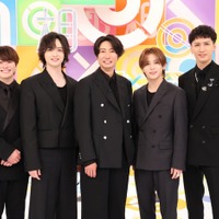 (左から)大橋和也、玉森裕太、相葉雅紀、山田涼介、藤井流星(C)フジテレビ