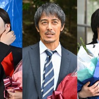 永野芽郁、阿部寛、道枝駿佑(C)TBS