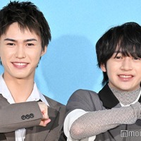 舞台「あの夏、君と出会えて~幻の甲子園で見た景色~」取材会に出席した岡崎彪太郎、藤井直樹(C)モデルプレス