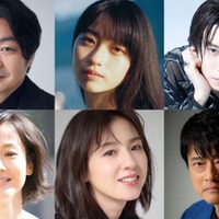 (上段左から)水橋研二、菊池日菜子、阿部顕嵐(下段左から)黒沢あすか、宮内ひとみ、神保悟志(提供写真)