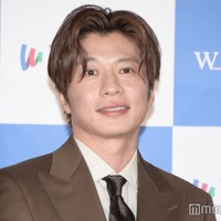 完成報告会に出席した田中圭(C)モデルプレス
