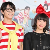 「魔女の宅急便」初日前会見に出席した黒田光輝、山戸穂乃葉(C)モデルプレス