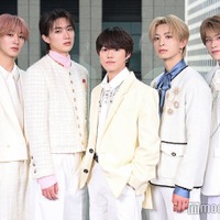 モデルプレスのインタビューに応じたLiKE LEGEND(左から)NAOYA、山中柔太朗、大橋和也、木村慧人、大久保波留(C)モデルプレス