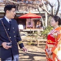 中島歩、今田美桜「あんぱん」(C)NHK