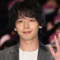「バサラオ」初日舞台挨拶取材に出席した中村倫也(C)モデルプレス