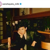 「お顔そっくり」佐野勇斗、激似！？父親の若き日SHOTにファン驚き「親子でビジュイイじゃん」