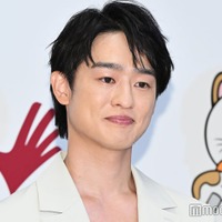株式会社コシダカホールディングス「本人音源カラオケ」発表会に登場した尾崎裕哉(C)モデルプレス