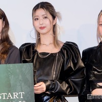 ドラマ「恋愛禁止」第1話特別上映会に出席した釼持菜乃、田中優希、坂口梨乃(C)モデルプレス