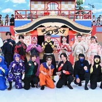 (上段左上から)ラウール、目黒蓮、宮舘涼太、佐久間大介、岩本照、新木優子、山里亮太、藤田ニコル、若林有子アナウンサー(下段左から)渡辺翔太、深澤辰哉、阿部亮平、向井康二、中村倫也、ワルスケ集団(C)TBS
