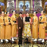 藤森慎吾、田中樹、高地優吾、ジェシー、櫻井翔、比嘉愛未、京本大我、松村北斗、森本慎太郎(C)日本テレビ