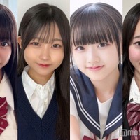 「高一ミスコン2025」暫定上位4人（提供写真）